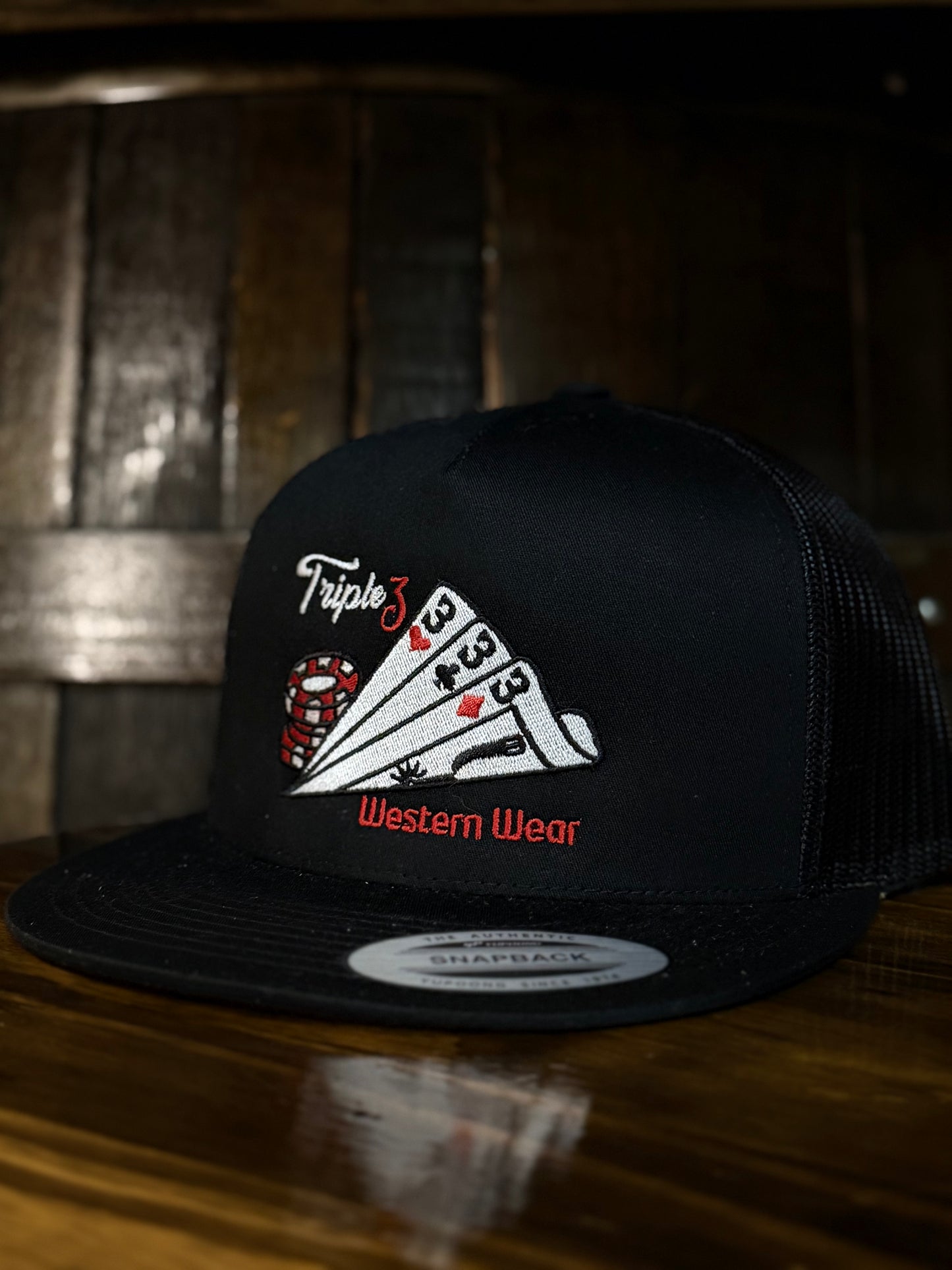 Triple 3 Gambler Hat