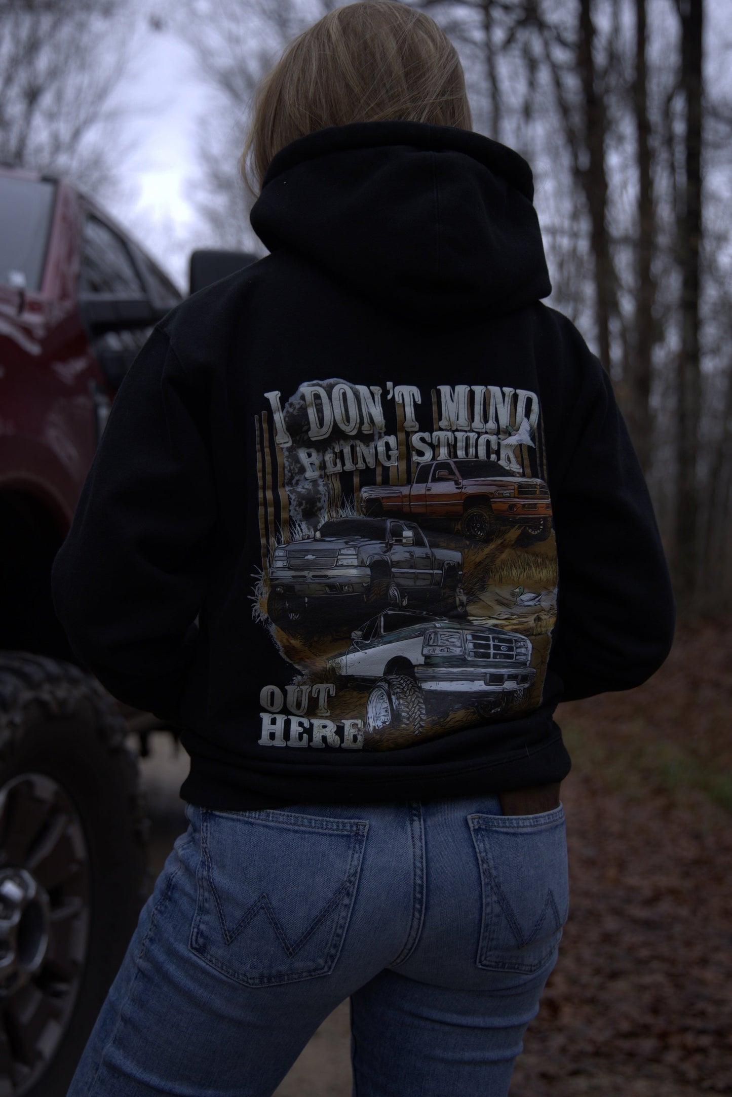 Stuck Out Here Hoodie