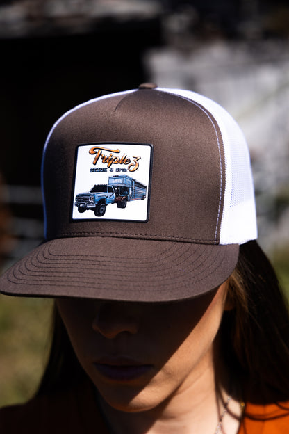 Triple 3 Stick & Spur Hat