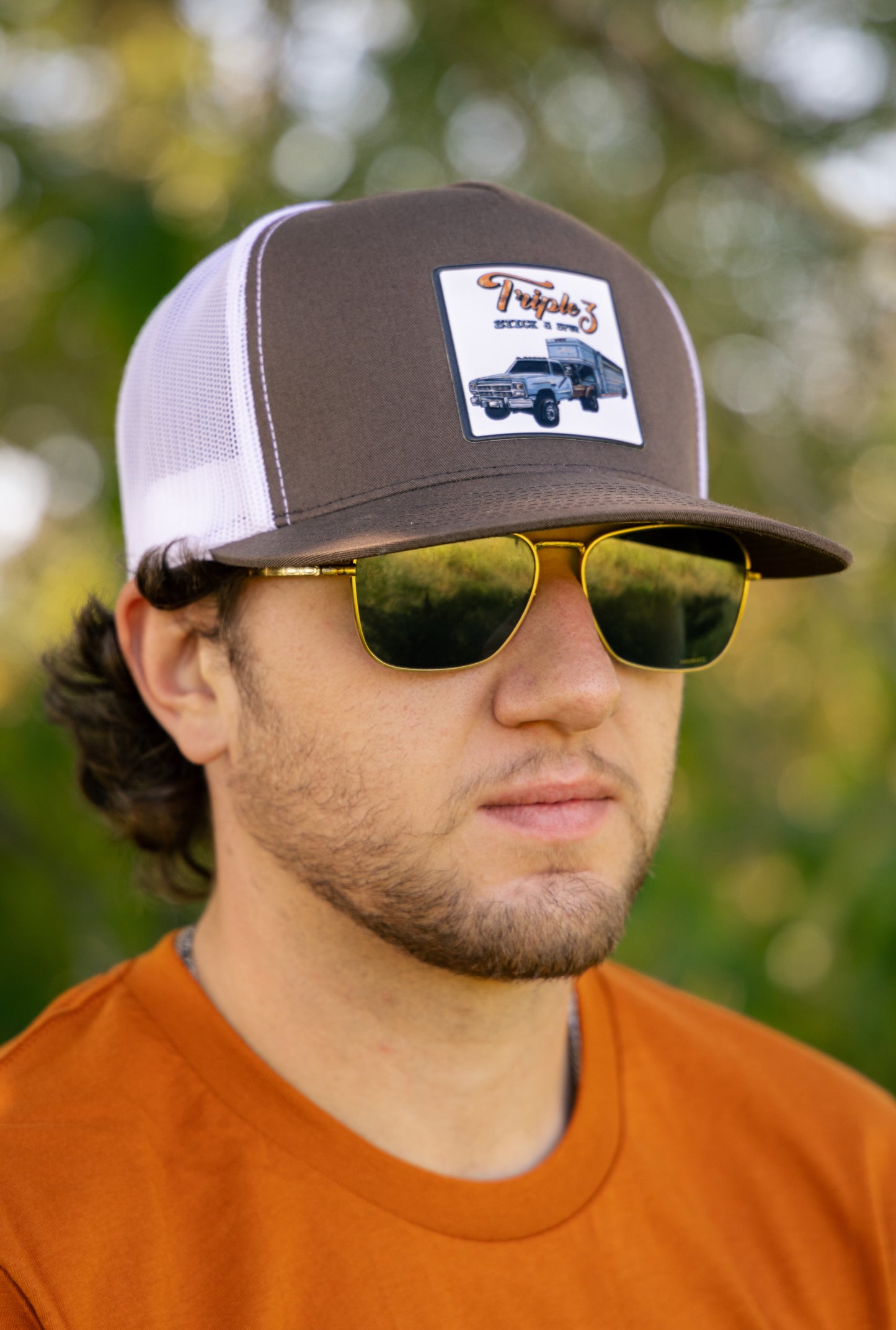 Triple 3 Stick & Spur Hat