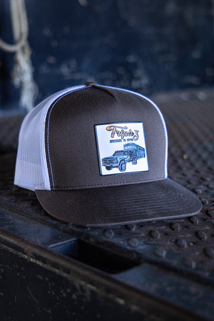 Triple 3 Stick & Spur Hat