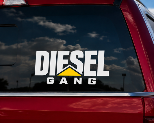 Diesel Gang Heavy Equipment Decal